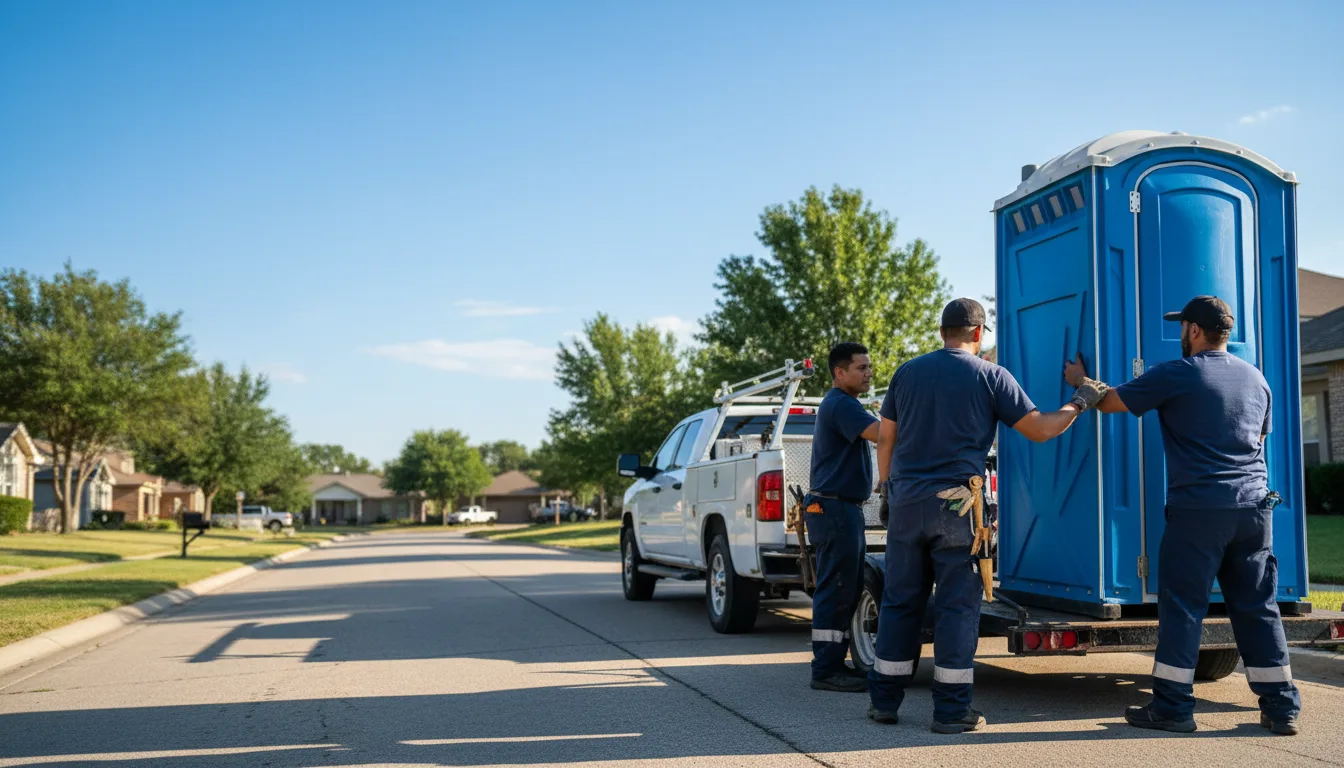 Portable Toilet Rental in Washington, TX near me